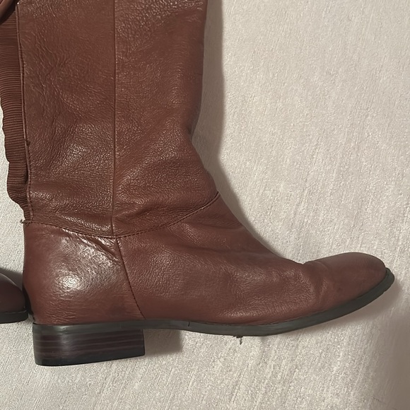 Chinese Laundry Women’s Over the Knee Brown W/ Zipper Size 7.5 - Picture 4 of 15